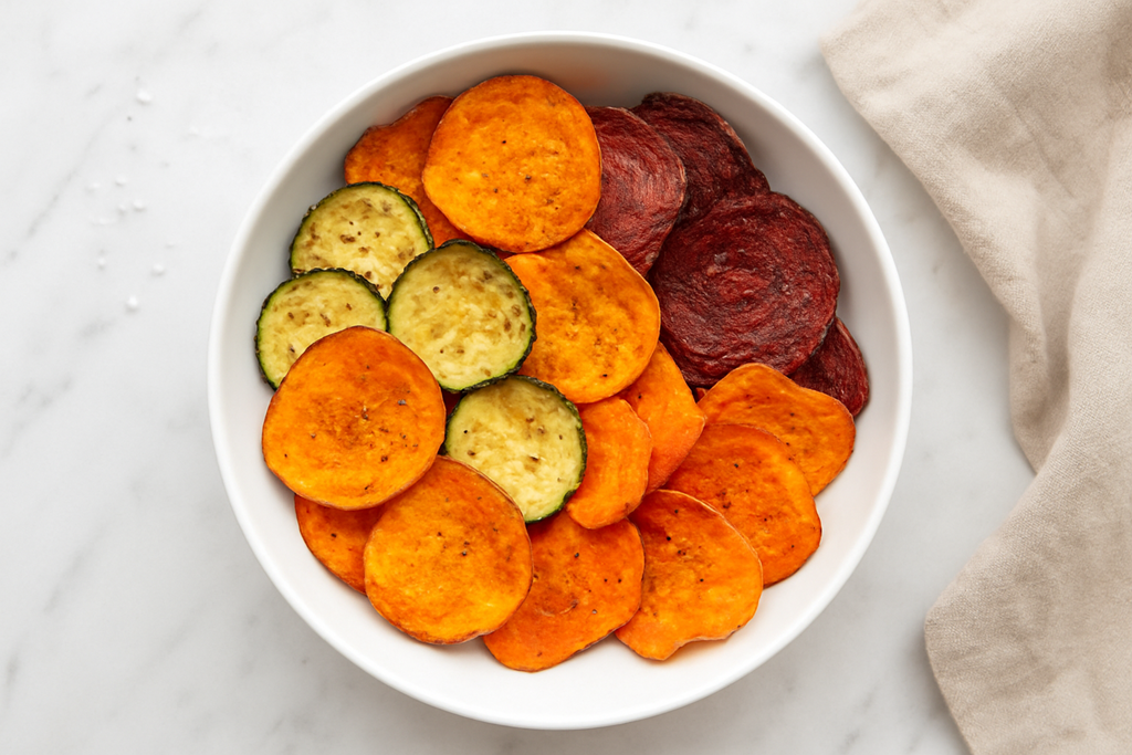 Air Fryer Veggie Chips Recipe