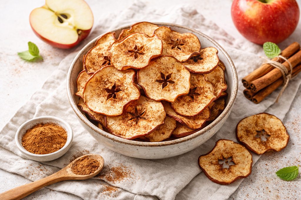 Dehydrator Cinnamon Apple Chips Recipe