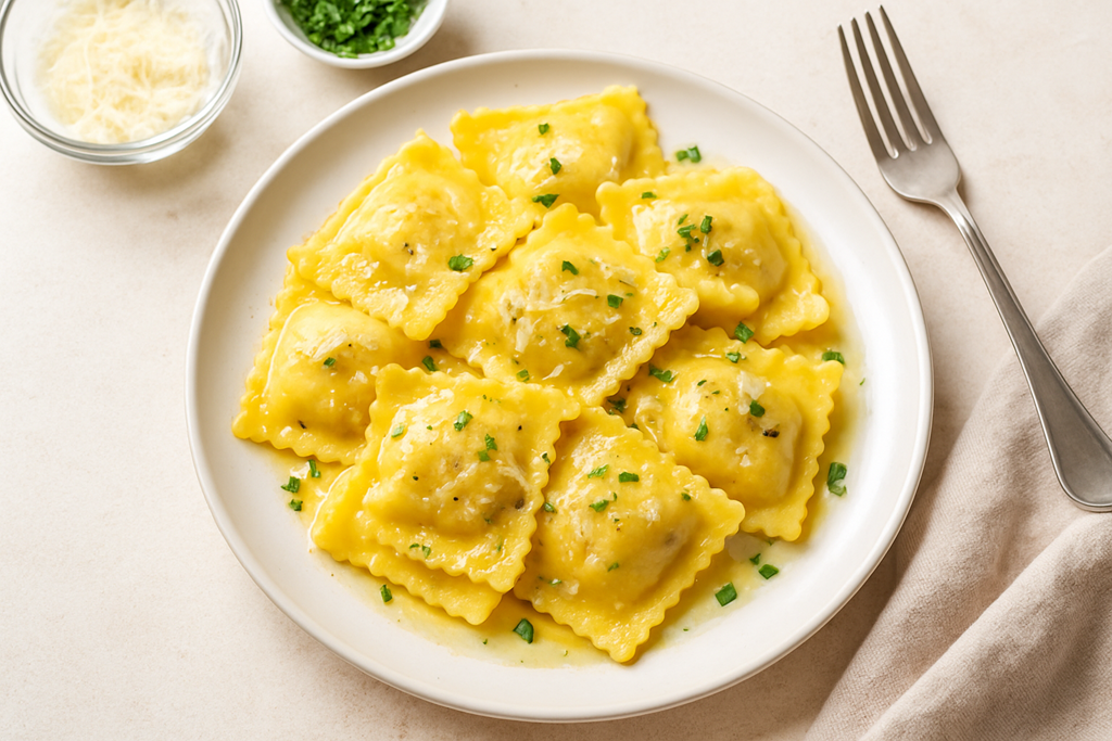 Ravioli Pasta Stand Mixer Recipe