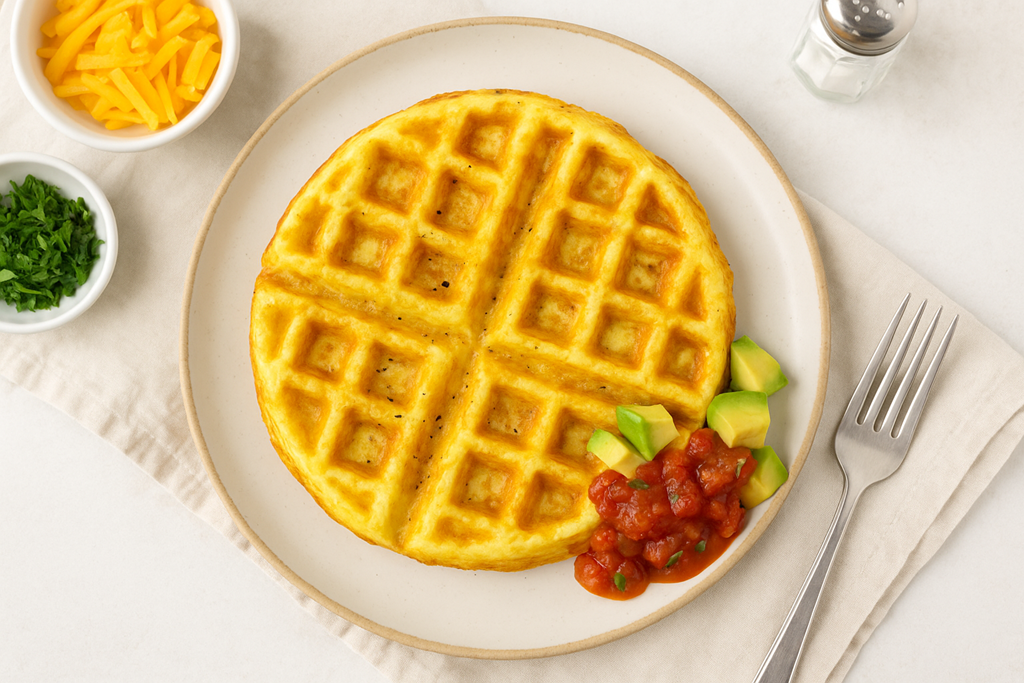 Waffle Maker Eggs Recipe