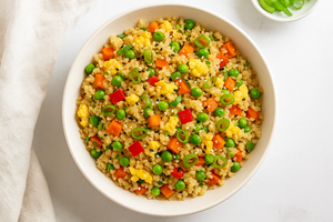 Food Processor Cauliflower Rice Stir Fry Recipe