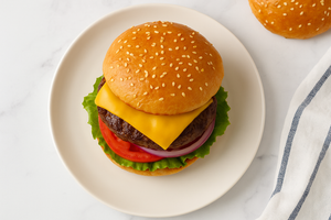 Air Fryer Burger Recipe
