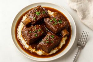 Pressure Cooker Beef Short Ribs Recipe