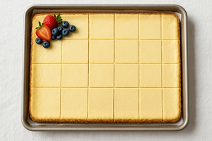 Sheet Pan Cheesecake Recipe