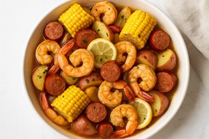 Slow Cooker Shrimp Boil Recipe