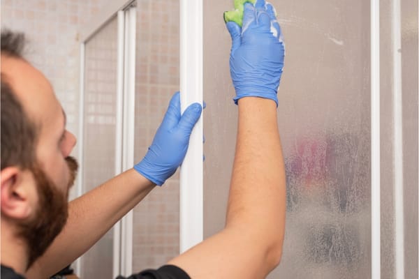 How To Clean Bathroom Shower Doors For A Streak-Free Shine