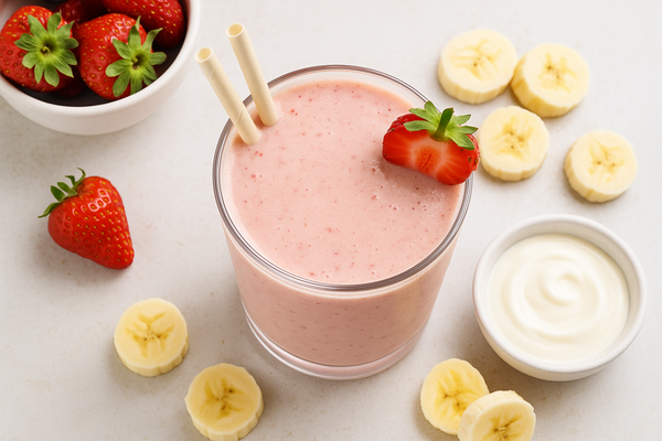 Strawberry Banana Smoothie Recipe