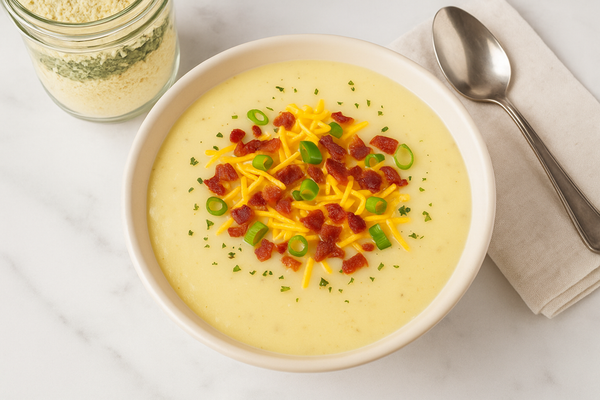 Mason Jar Potato Soup Recipe